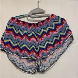 Victoria's Secret Vibrant Chevron Athletic Shorts
